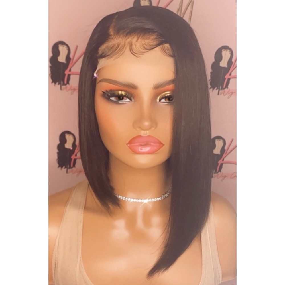 Never Used Styled Angled Glue-less Bob Wig 💇🏻‍♀️❤️‍🔥